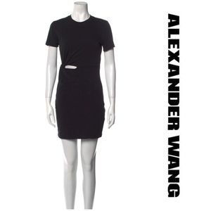 Alexander Wang Crew Neck Mini Dress